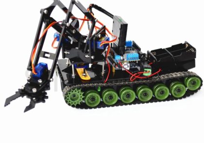 Wireless Robotic Arm Car: Raspberry Pi, Arduino, PS2 Controller Project