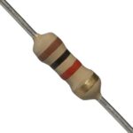 1000Ω Resistor (1K) 1/4W – Fixed Resistor for Signal Pull-Ups & Timing Circuits