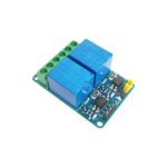 2-Channel Relay Module – Dual Relay Board for High-Voltage Control via 5V Logic