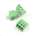 3-Pin Screw Terminal – PCB Mountable Block Connector for Secure Wiring