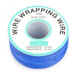 30AWG Blue Wrapping Cable – Hook-Up Wire for PCB and Signal Routing Projects