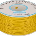 30AWG Yellow Wire Wrapping Cable – Ultra-Thin Jumper Cable for Breadboards and Boards