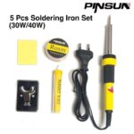 40W Soldering Iron Kit with Wire and Flux – Compact & Reliable Heating Tool