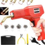 Hot Stapler Plastic Welding Repair Kit – 200 Staples, Tools & Case for Bumpers, Plastics & DIY