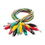 Jumper Wire Set with Alligator Clips – Flexible Dual-Ended Leads for Prototyping & Testing