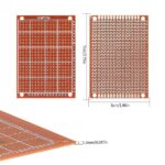 Prototyping PCB 7x5 cm – Universal Perforated Board for DIY Circuit Assembly