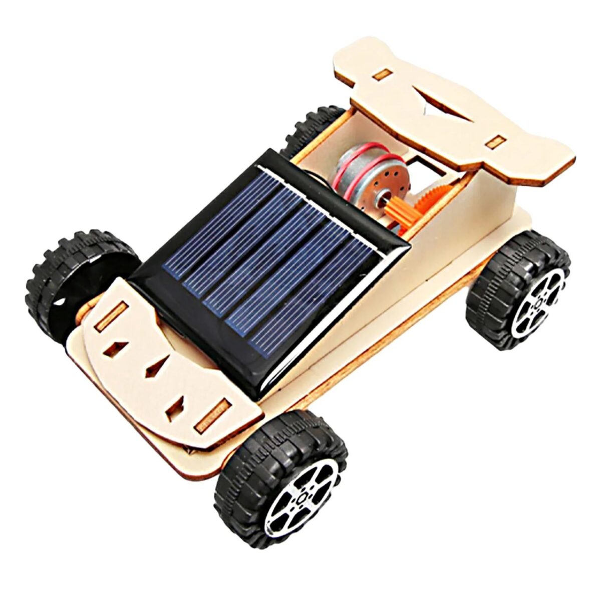 Solar Car Kit – STEM Project for Kids, Education, and DIY Engineering - Image 1