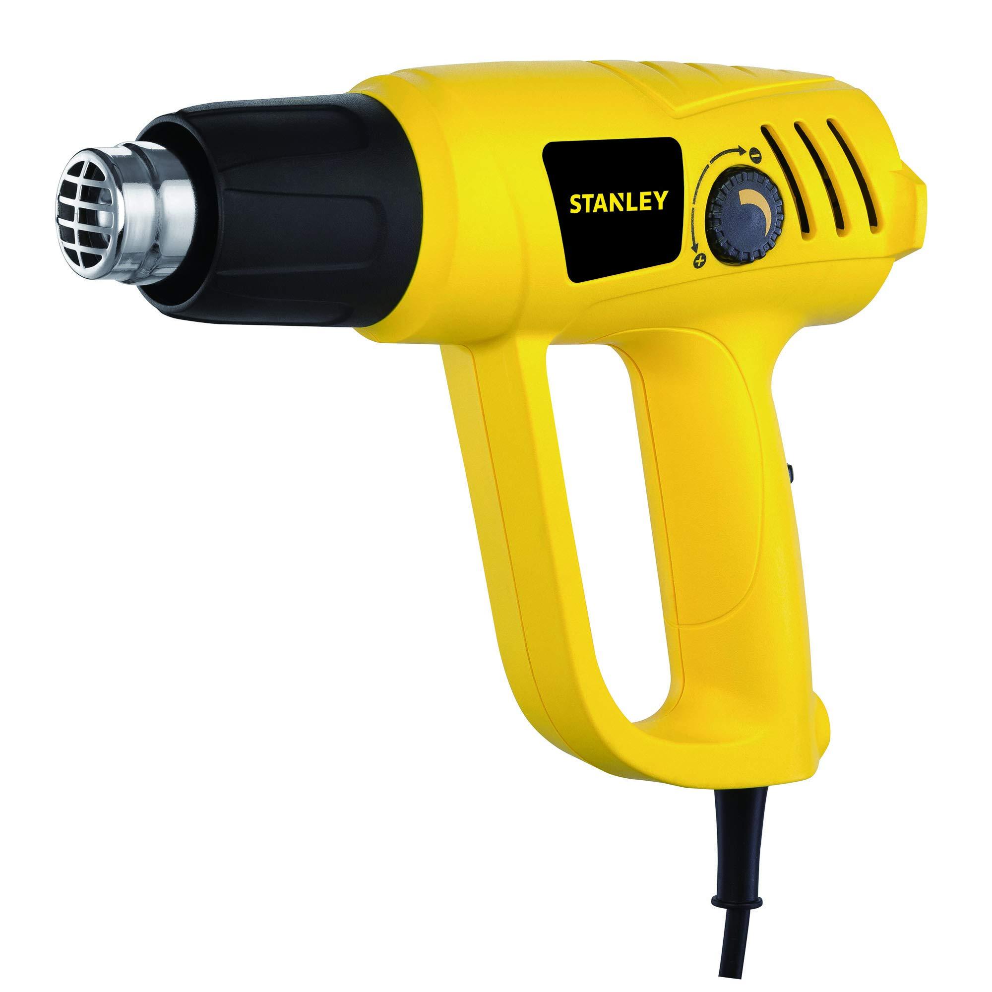 Stanley-STXH2000-Heat-Gun-2000W-Dual-Temperature-for-Paint-Removal-Shrink-Wrapping-Repairs.jpg Stanley STXH2000 Heat Gun – 2000W Dual Temperature for Paint Removal, Shrink Wrapping & Repairs - Image 1