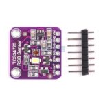 TCS34725 Color Sensor – I2C RGB Module with IR Filter and White LED for Accurate Detection
