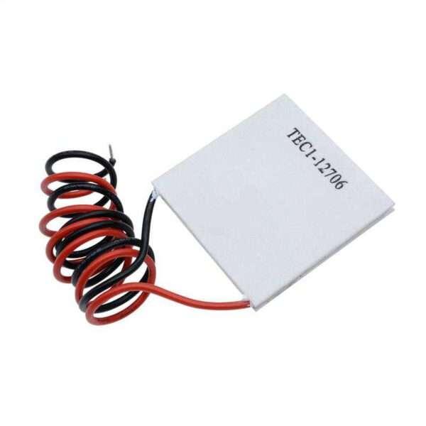 TEC1-12706 Thermoelectric Peltier Cooler – 12V DC Module for DIY Cooling & Heating