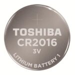 Toshiba CR1632 Lithium Coin Cell – 3V Battery for Compact Wearables and Calculators
