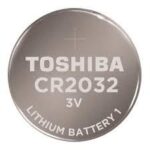 Toshiba CR2025 Lithium Coin Cell – 3V Battery for Remotes, Sensors, and Key Devices