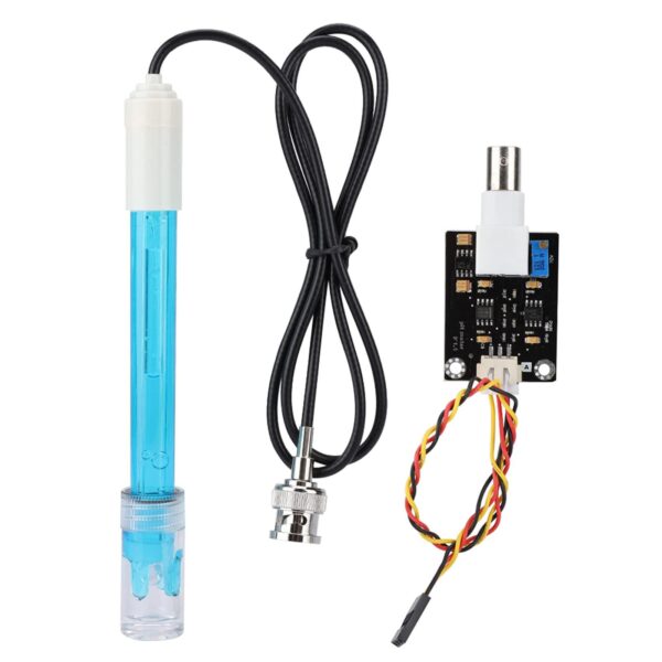 pH Sensor Module – Analog & Digital Output for Liquid Testing in Smart Farming & Labs